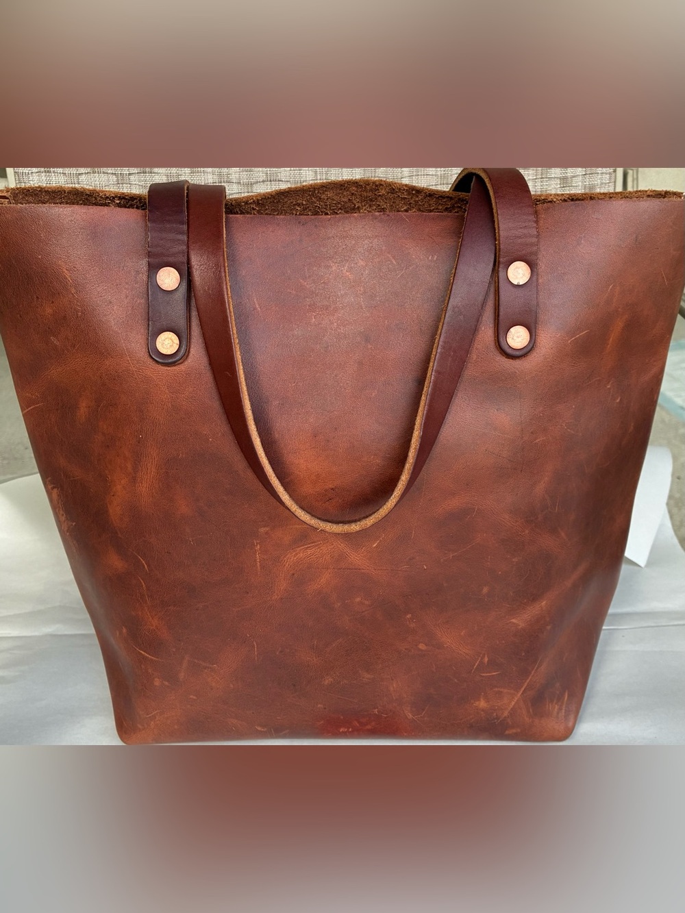 KMM & Co Brown Classic Tote